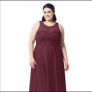 Cabernet Azazie Bridesmaid Dress